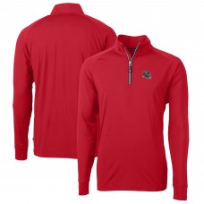 Кофта на короткой молнии Tampa Bay Buccaneers Cutter & Buck Helmet Adapt Eco Knit Stretch Recycled - Red