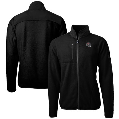 Кофта на молнии Tampa Bay Buccaneers Cutter & Buck Helmet Cascade Eco Sherpa Fleece - Black