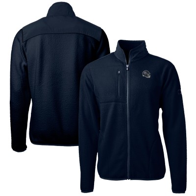 Кофта на молнии Tennessee Titans Cutter & Buck Helmet Cascade Eco Sherpa Fleece - Navy