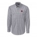 Рубашка Kansas City Chiefs Cutter & Buck Helmet Easy Care Stretch Gingham - Charcoal
