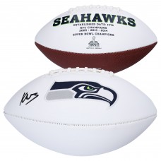 Kenneth Walker III Seattle Seahawks Fanatics Authentic Autographed White Panel Football