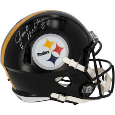 Jack Ham Pittsburgh Steelers Fanatics Authentic Autographed Riddell Speed Replica Helmet with 'HOF 88 Inscription