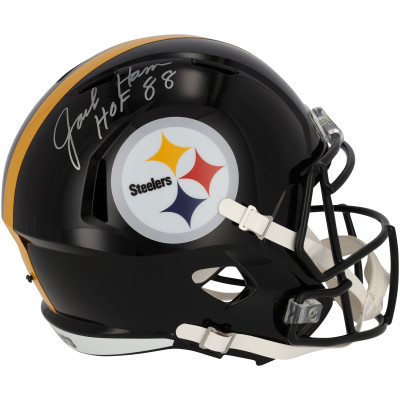 Jack Ham Pittsburgh Steelers Fanatics Authentic Autographed Riddell Speed Replica Helmet with 'HOF 88 Inscription