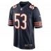 Игровая джерси TJ Edwards Chicago Bears Nike Game Player - Navy