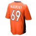 Игровая джерси Mike McGlinchey Denver Broncos Nike Game Player - Orange