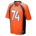 Игровая джерси Ben Powers Denver Broncos Nike Game Player - Orange