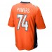 Игровая джерси Ben Powers Denver Broncos Nike Game Player - Orange