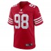 Игровая джерси Javon Hargrave San Francisco 49ers Nike Game Player - Scarlet