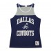 Майка Dallas Cowboys Mitchell & Ness  Heritage Colorblock - Navy/Gray