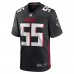 Игровая джерси Kaden Elliss Atlanta Falcons Nike Game Player - Black