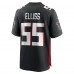 Игровая джерси Kaden Elliss Atlanta Falcons Nike Game Player - Black