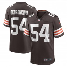 Игровая джерси Ogbonnia Okoronkwo Cleveland Browns Nike Game Player - Brown