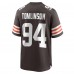 Игровая джерси Dalvin Tomlinson Cleveland Browns Nike Game Player - Brown