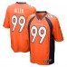 Игровая джерси Zach Allen Denver Broncos Nike Game Player - Orange