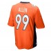 Игровая джерси Zach Allen Denver Broncos Nike Game Player - Orange