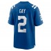 Игровая джерси Matt Gay Indianapolis Colts Nike Game Player - Royal