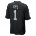 Игровая джерси Marcus Epps Las Vegas Raiders Nike Game Player - Black