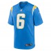 Игровая джерси Eric Kendricks Los Angeles Chargers Nike - Powder Blue