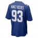 Игровая джерси Rakeem Nunez-Roches New York Giants Nike - Royal