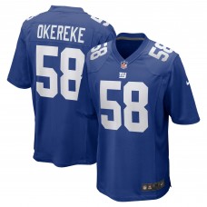 Игровая джерси Bobby Okereke New York Giants Nike Game Player - Royal