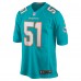 Игровая джерси David Long Jr. Miami Dolphins Nike Game - Aqua