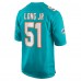 Игровая джерси David Long Jr. Miami Dolphins Nike Game - Aqua