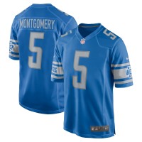Игровая джерси David Montgomery Detroit Lions Nike - Blue