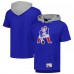 Футболка на молнии New England Patriots Mitchell & Ness Postgame - Royal
