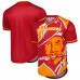 Футболка Tampa Bay Buccaneers Mitchell & Ness Jumbotron 3.0 Mesh V-Neck - Red