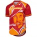 Футболка Tampa Bay Buccaneers Mitchell & Ness Jumbotron 3.0 Mesh V-Neck - Red