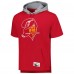 Футболка на молнии Tampa Bay Buccaneers Mitchell & Ness Postgame - Red