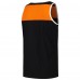 Майка Cincinnati Bengals Mitchell & Ness  Heritage Colorblock - Black/Orange