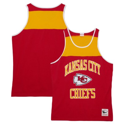 Майка Kansas City Chiefs Mitchell & Ness  Heritage Colorblock - Red/Gold