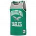 Майка Philadelphia Eagles Mitchell & Ness  Heritage Colorblock - Kelly Green/Silver