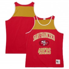 Майка San Francisco 49ers Mitchell & Ness  Heritage Colorblock - Scarlet/Gold