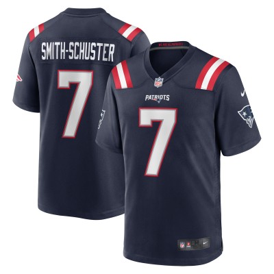 Игровая джерси JuJu Smith-Schuster New England Patriots Nike - Navy