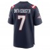 Игровая джерси JuJu Smith-Schuster New England Patriots Nike - Navy