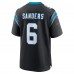 Игровая джерси Miles Sanders Carolina Panthers Nike - Black