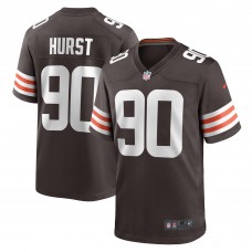 Игровая джерси Maurice Hurst Cleveland Browns Nike Game Player - Brown