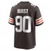 Игровая джерси Maurice Hurst Cleveland Browns Nike Game Player - Brown