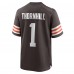 Игровая джерси Juan Thornhill Cleveland Browns Nike Game Player - Brown