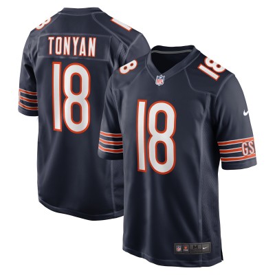 Игровая джерси Robert Tonyan Chicago Bears Nike - Navy