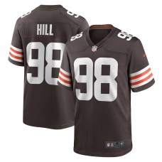 Игровая джерси Trysten Hill Cleveland Browns Nike Game - Brown