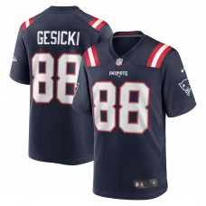 Игровая джерси Mike Gesicki New England Patriots Nike Game - Navy