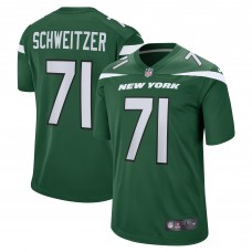 Игровая джерси Wes Schweitzer New York Jets Nike Game - Green