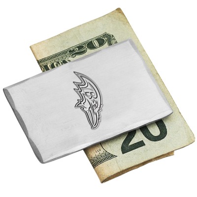 Baltimore Ravens Steel Money Clip
