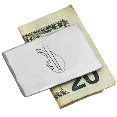 Buffalo Bills Steel Money Clip