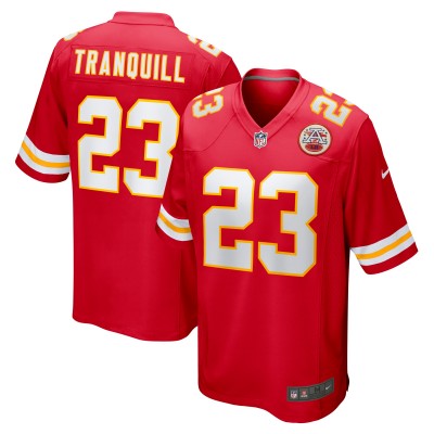 Drue Tranquill Kansas City Chiefs Nike Game Player Jersey - Red