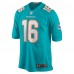 Игровая джерси Jake Bailey Miami Dolphins Nike Game Player - Aqua