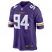 Игровая джерси Dean Lowry Minnesota Vikings Nike - Purple